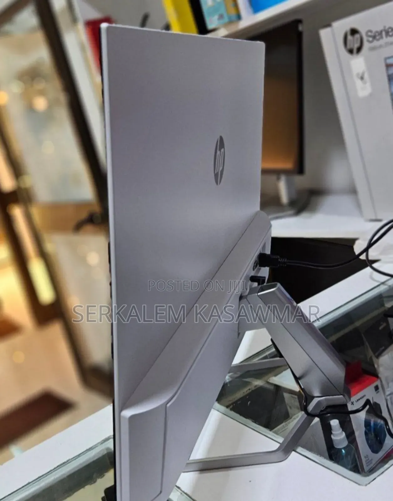 1brand New White Monitor Quantity Available Hp 27" Inch Mo