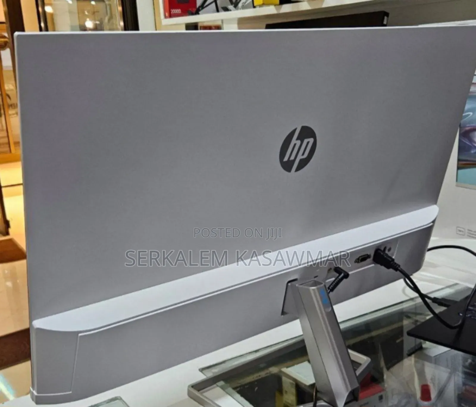 1brand New White Monitor Quantity Available Hp 27" Inch Mo