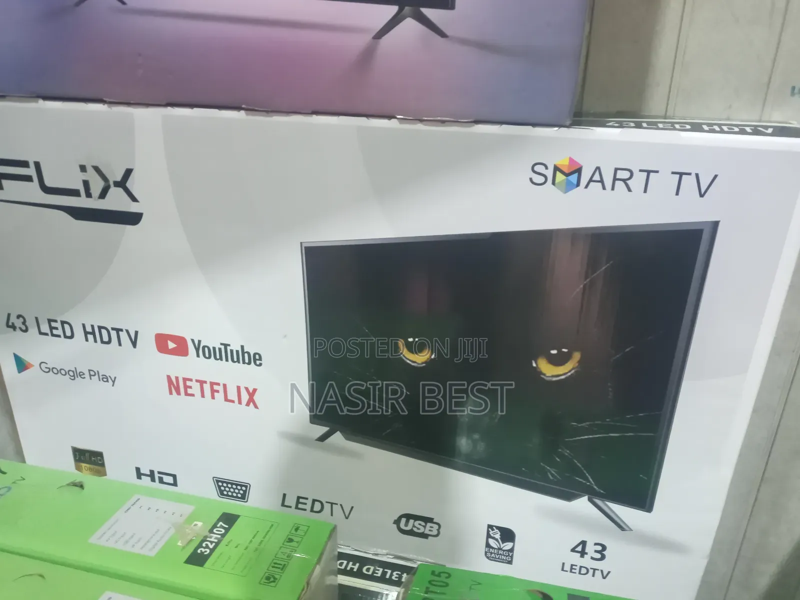 Flix 43 Inch Smart Android Tv