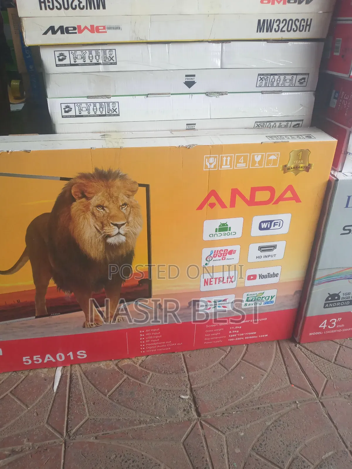 Anda 55 Inch Tv