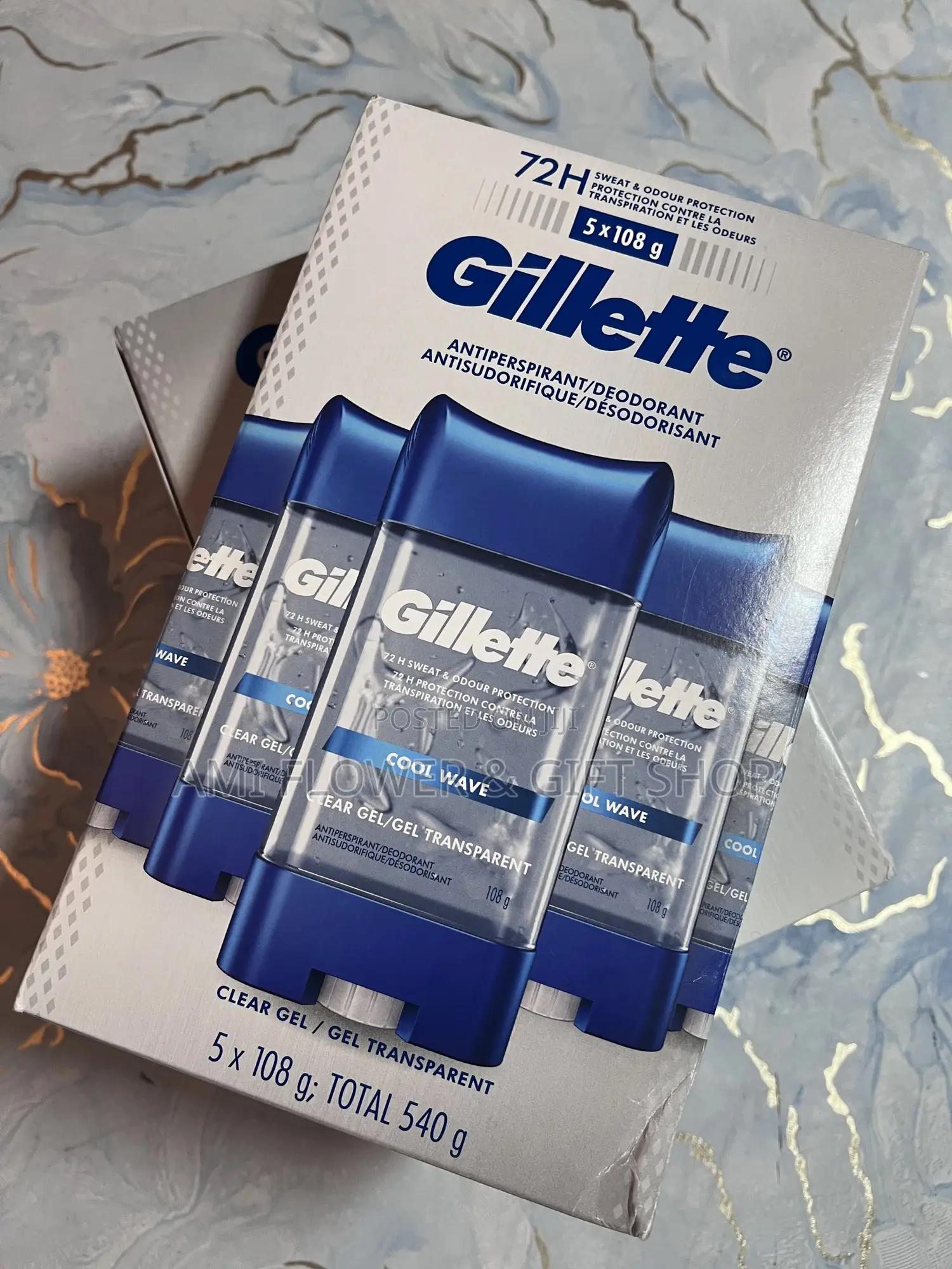 Gillette Cool Wave – Original (Clear Gel)