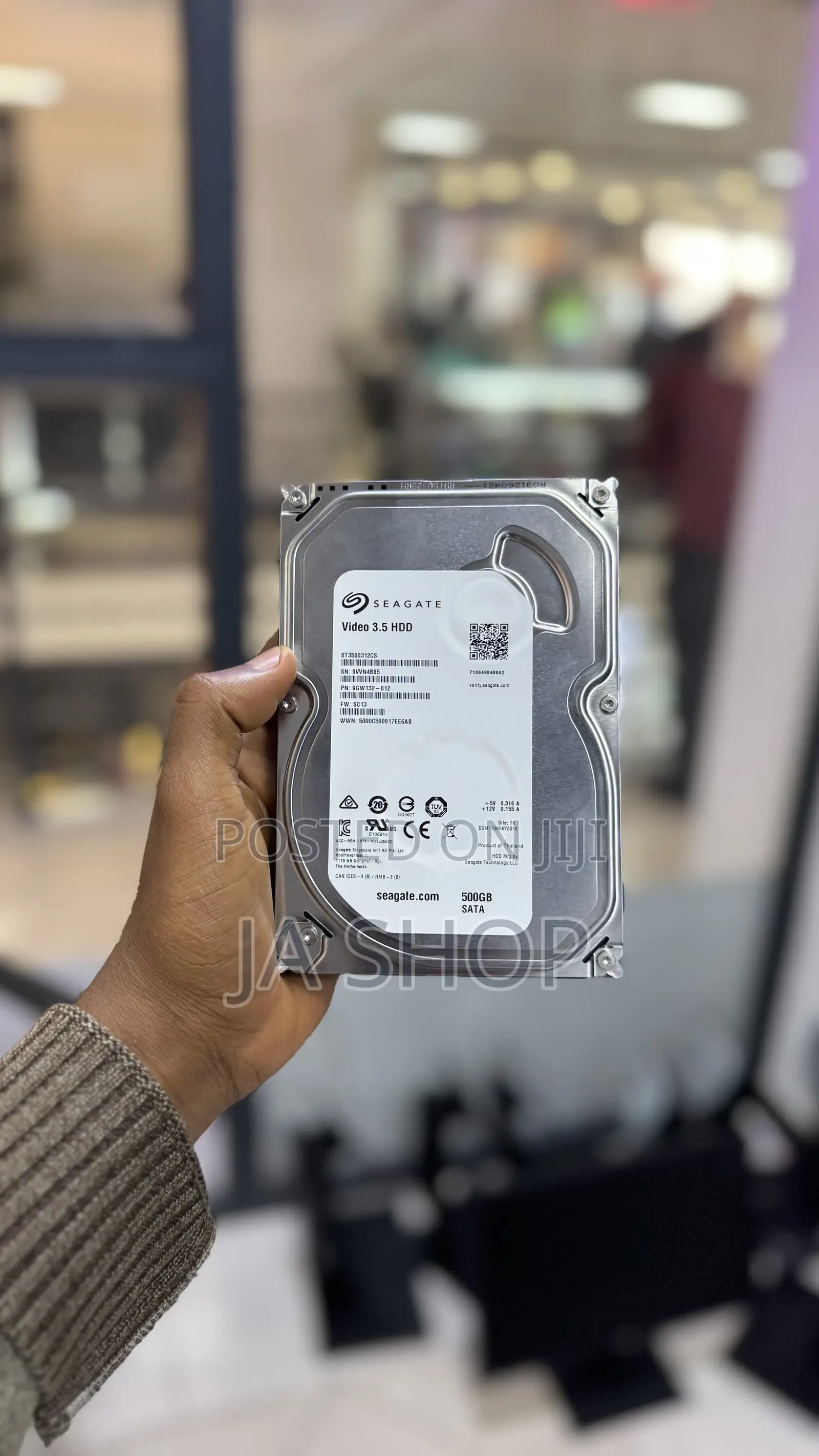 Seagate Video 3.5 Hdd (500gb)
