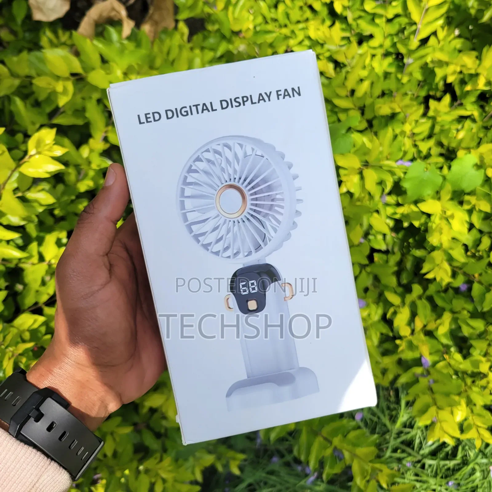 Mini Digital Display Fan
