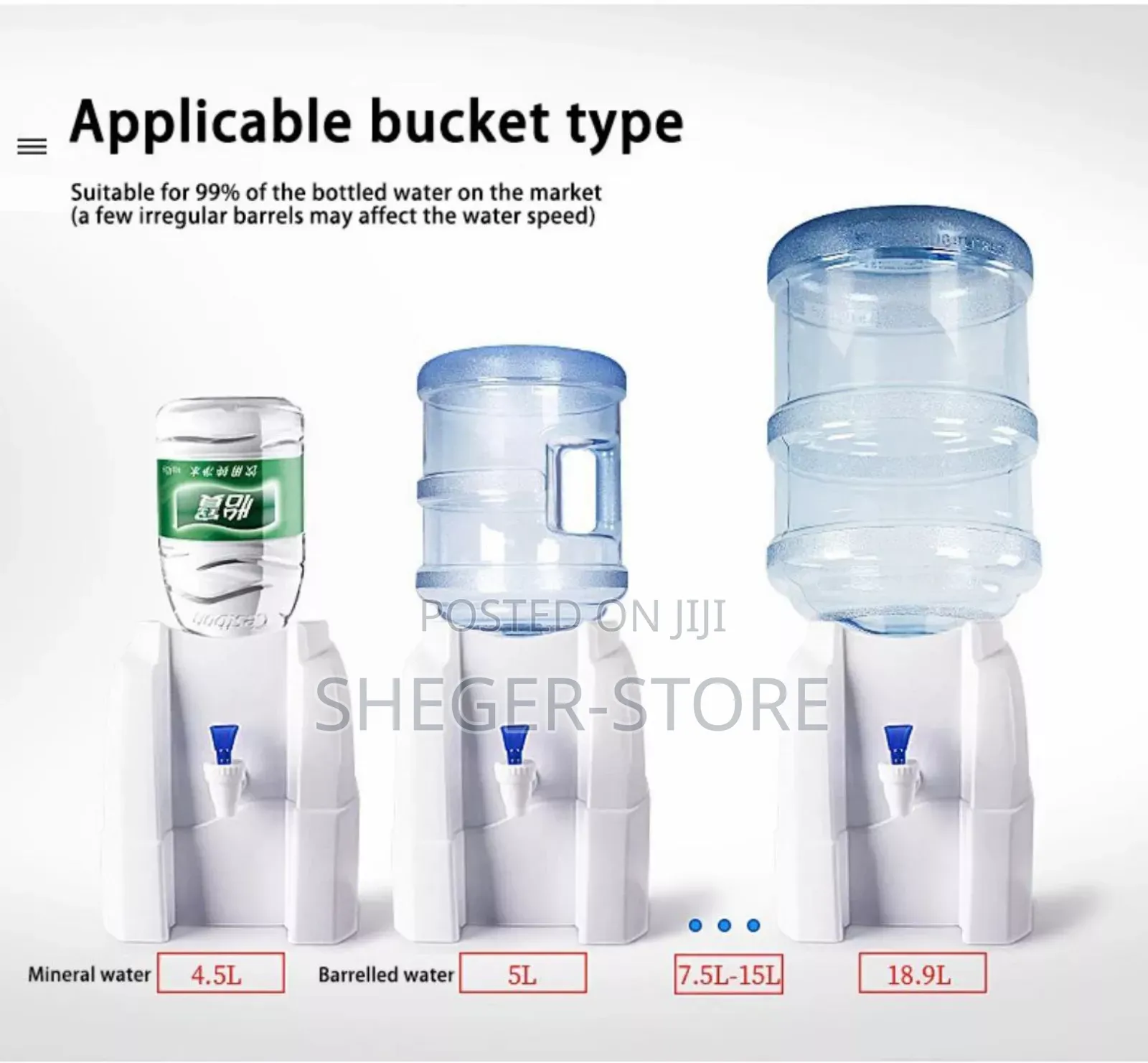 Orginal Universal Water Bottle/Jar Holder and Dispenser