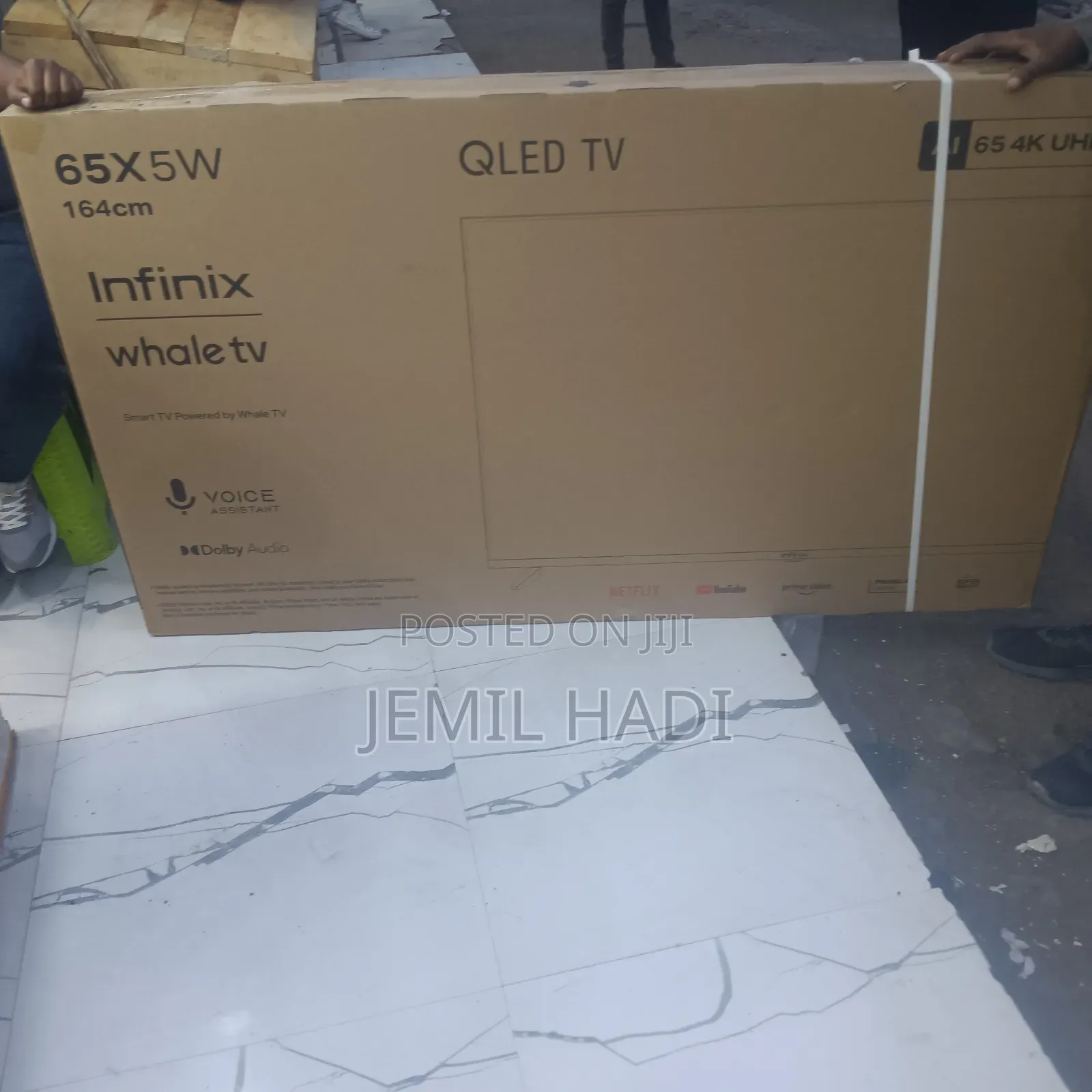 Jnfinix Smart Qled Tv Al 65 Uhd Tv Andraid Framless 2025 Model