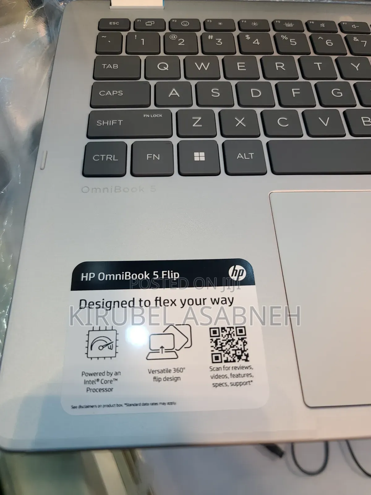 New Laptop HP OmniBook 5 Flip 14-Fp0023dx 16GB Intel Core 7 SSD 512GB