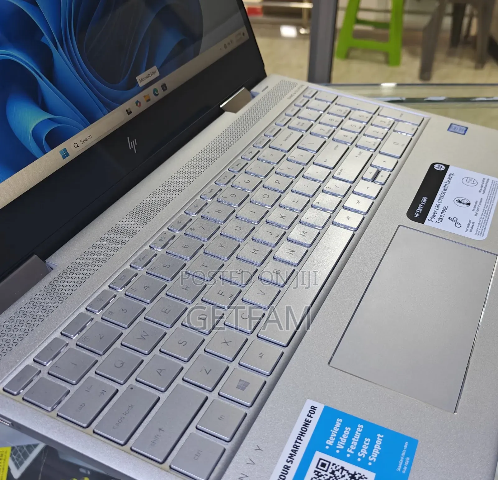 New Laptop HP Envy X360 16GB Intel SSD 512GB