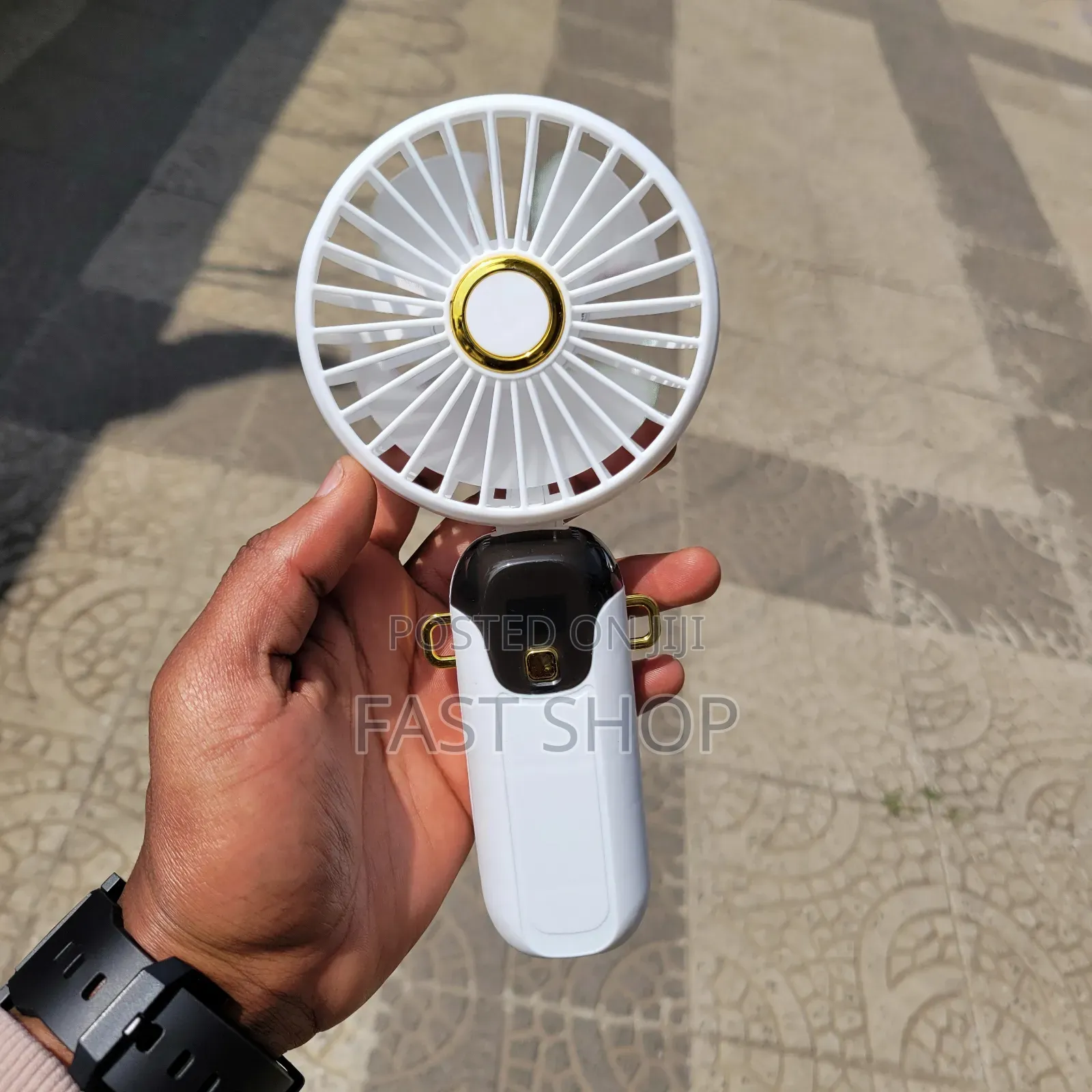 Handheld Digital Display Fan