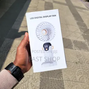 Handheld Digital Display Fan