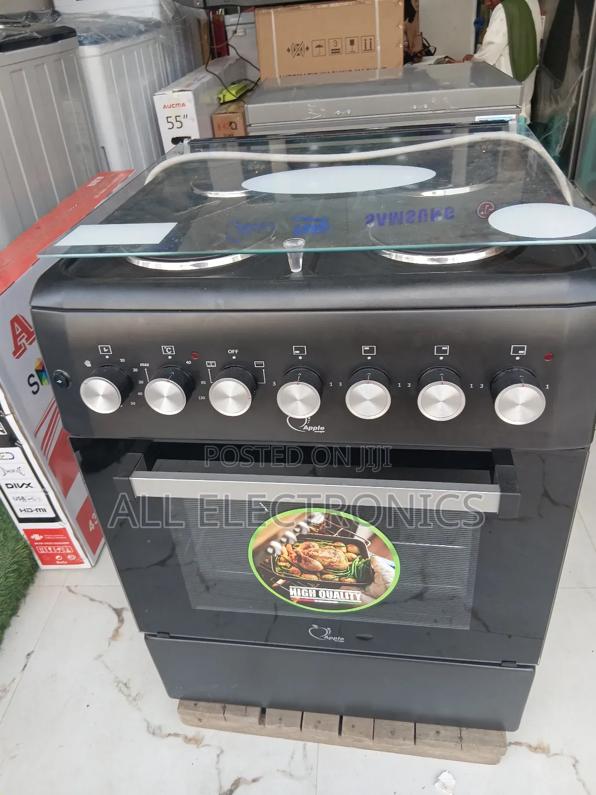Apple Made in Turkey Freestanding Oven