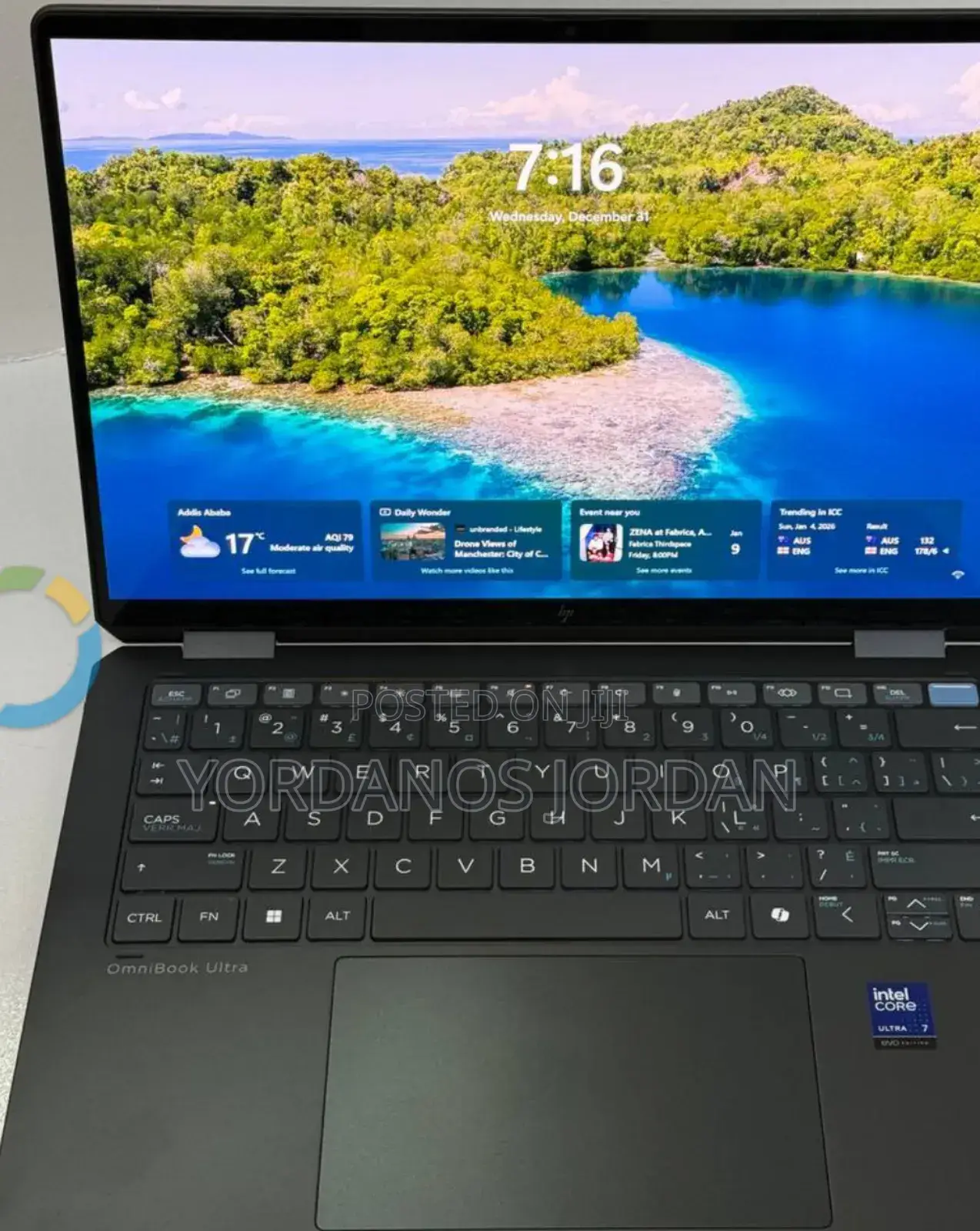 New Laptop HP OmniBook Ultra Flip 14" 16GB Intel Core Ultra 7 SSD 1T