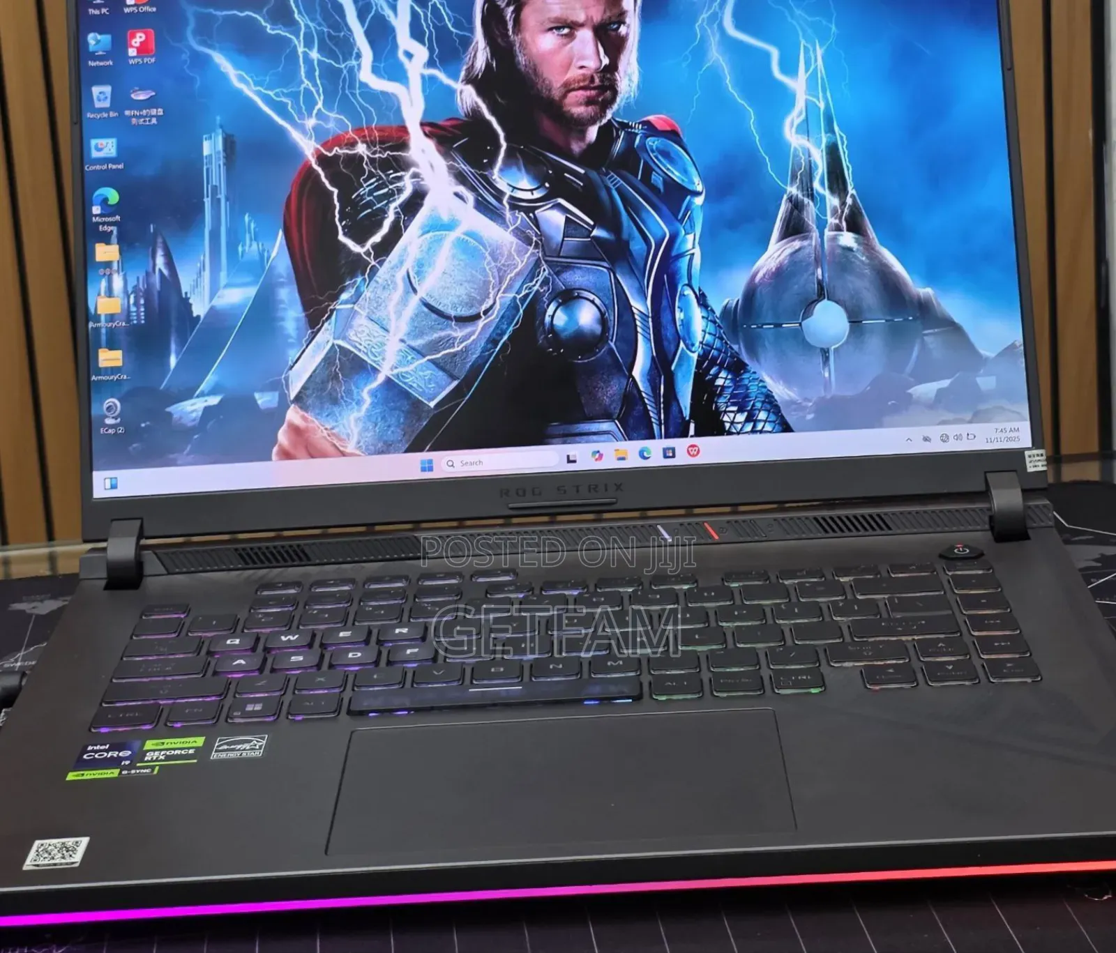New Laptop Asus ROG Strix G15 16GB Intel SSD 1T