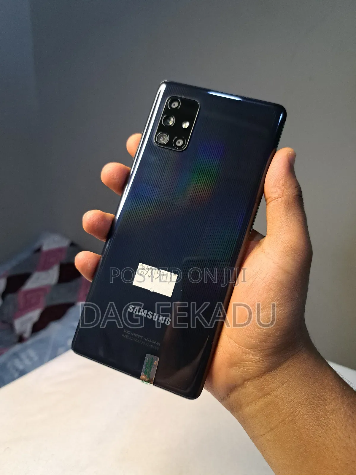 New Samsung Galaxy A71 5G 128 GB Black