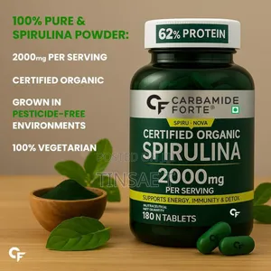 Spirulina Tablet የስፒሩሊና ታብሌት አምጥተናል