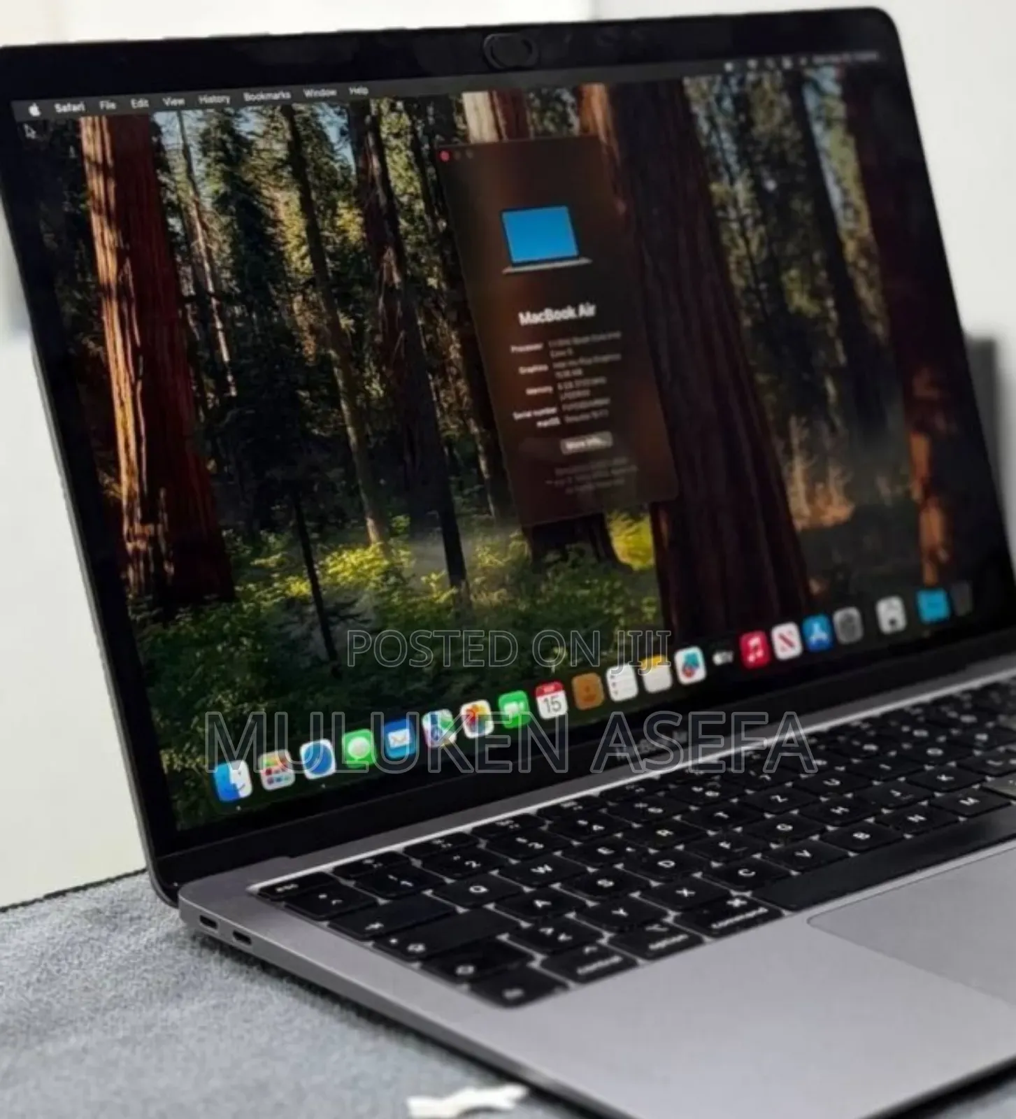 New Laptop Apple MacBook Air 2020 8GB Intel Core I3 SSD 256GB