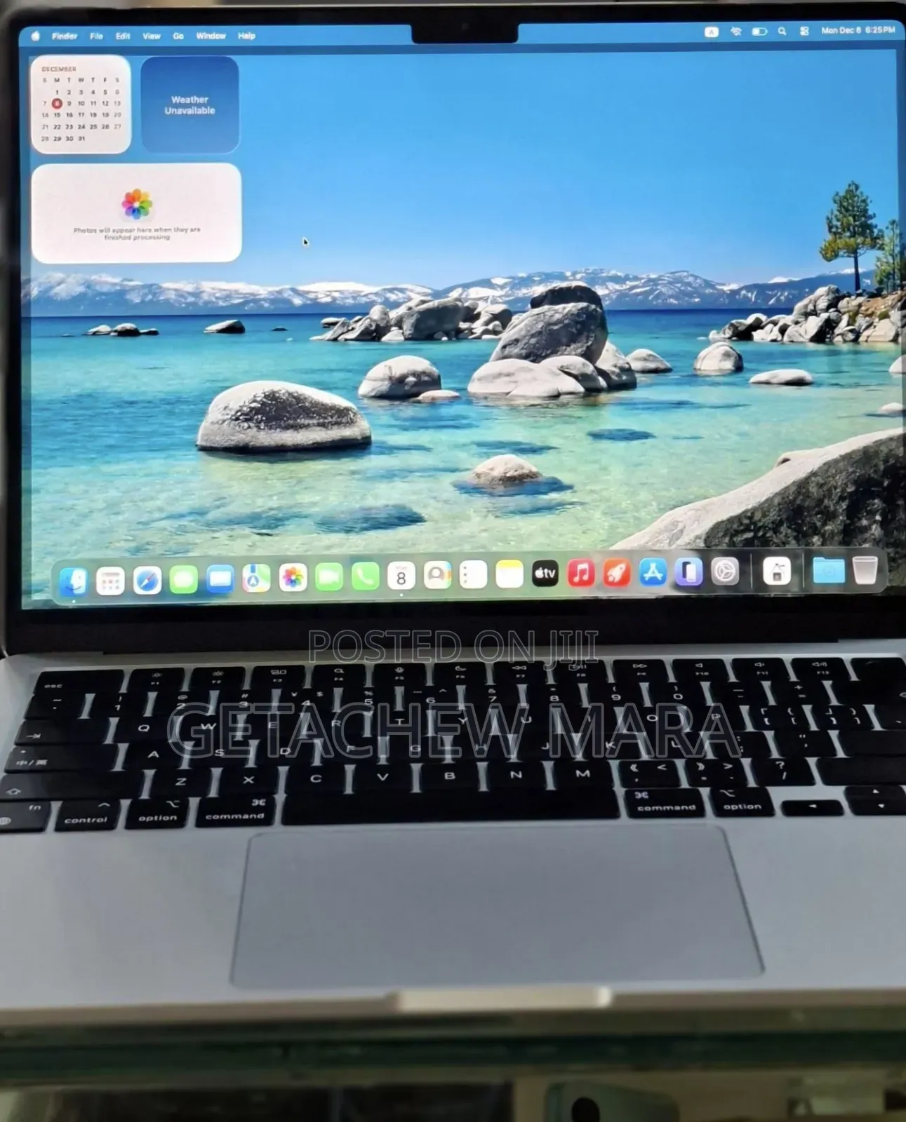 New Laptop Apple MacBook Air 2022 M2 8GB Intel SSD 256GB