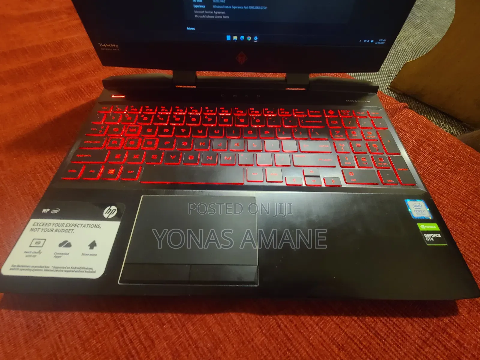 Laptop HP Omen 15 16GB Nvidia SSD 1T