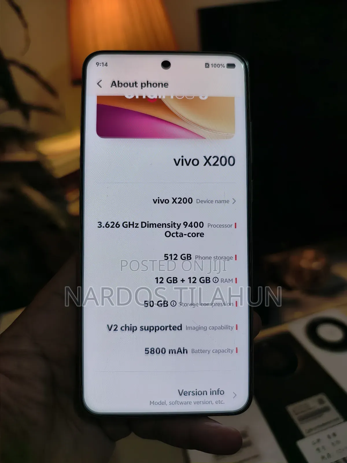 New Vivo X200 512 GB White