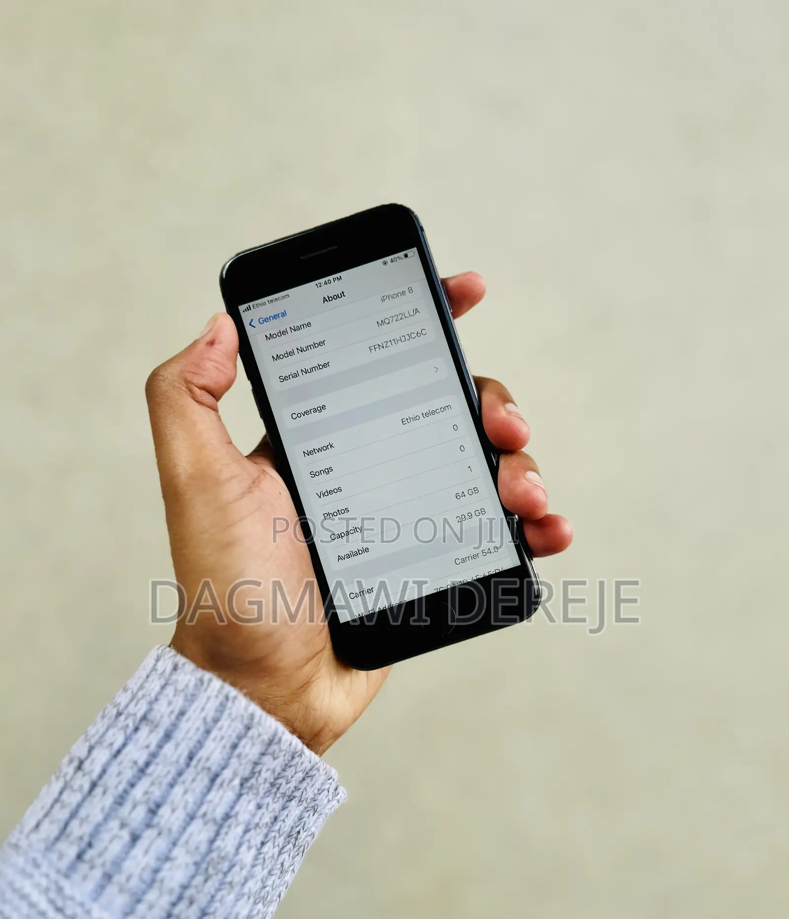 New Apple iPhone 8 64 GB Black