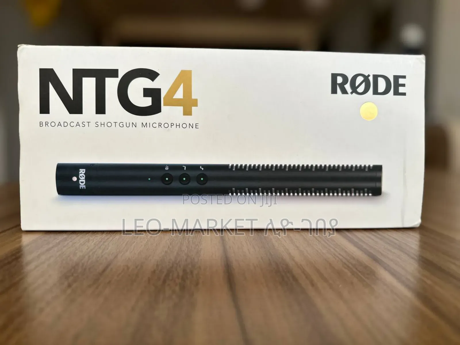 The Røde Ntg4 Shot Gun Microphone