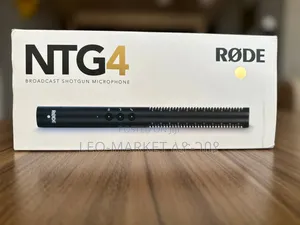 The Røde Ntg4 Shot Gun Microphone