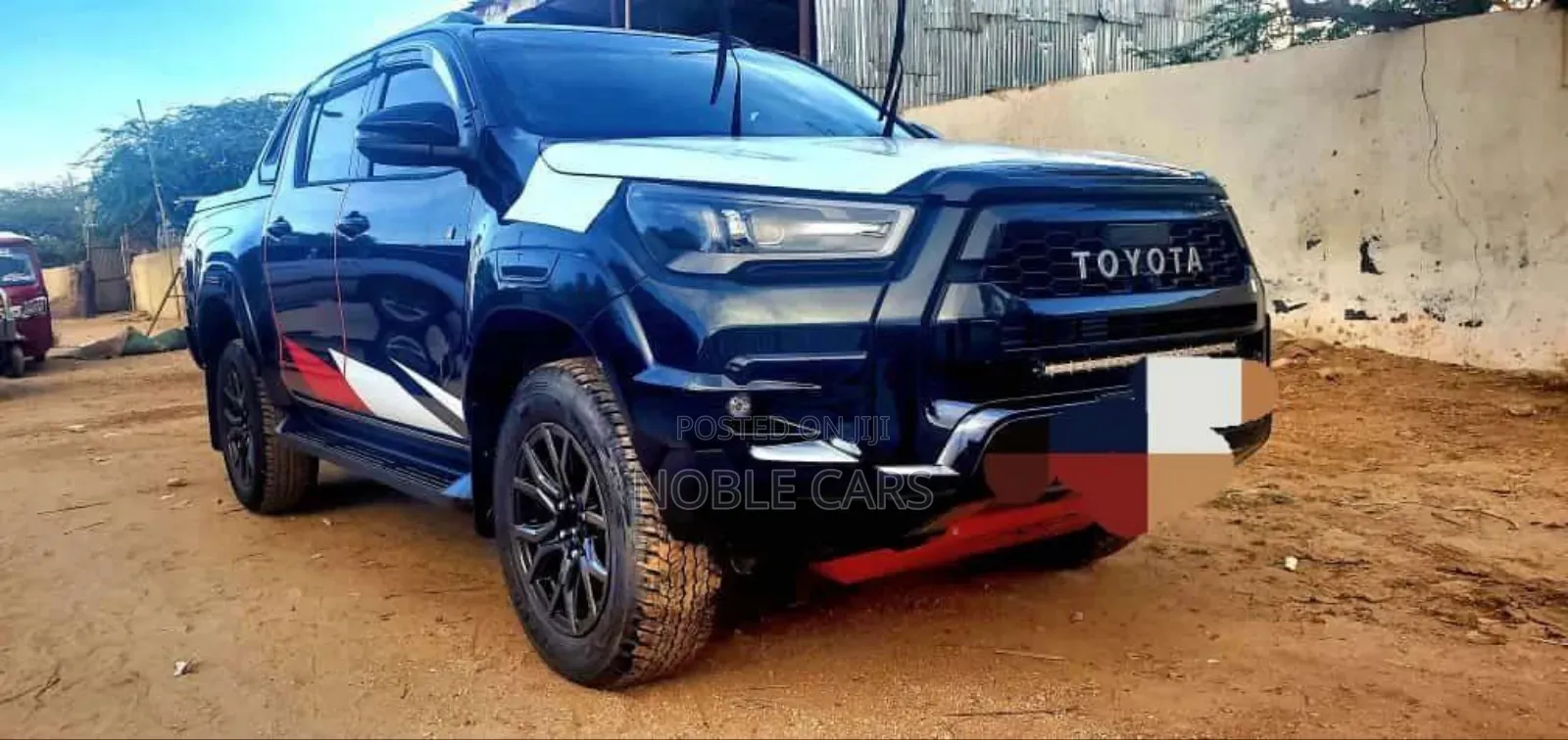 Toyota Hilux 2022 Matt Black