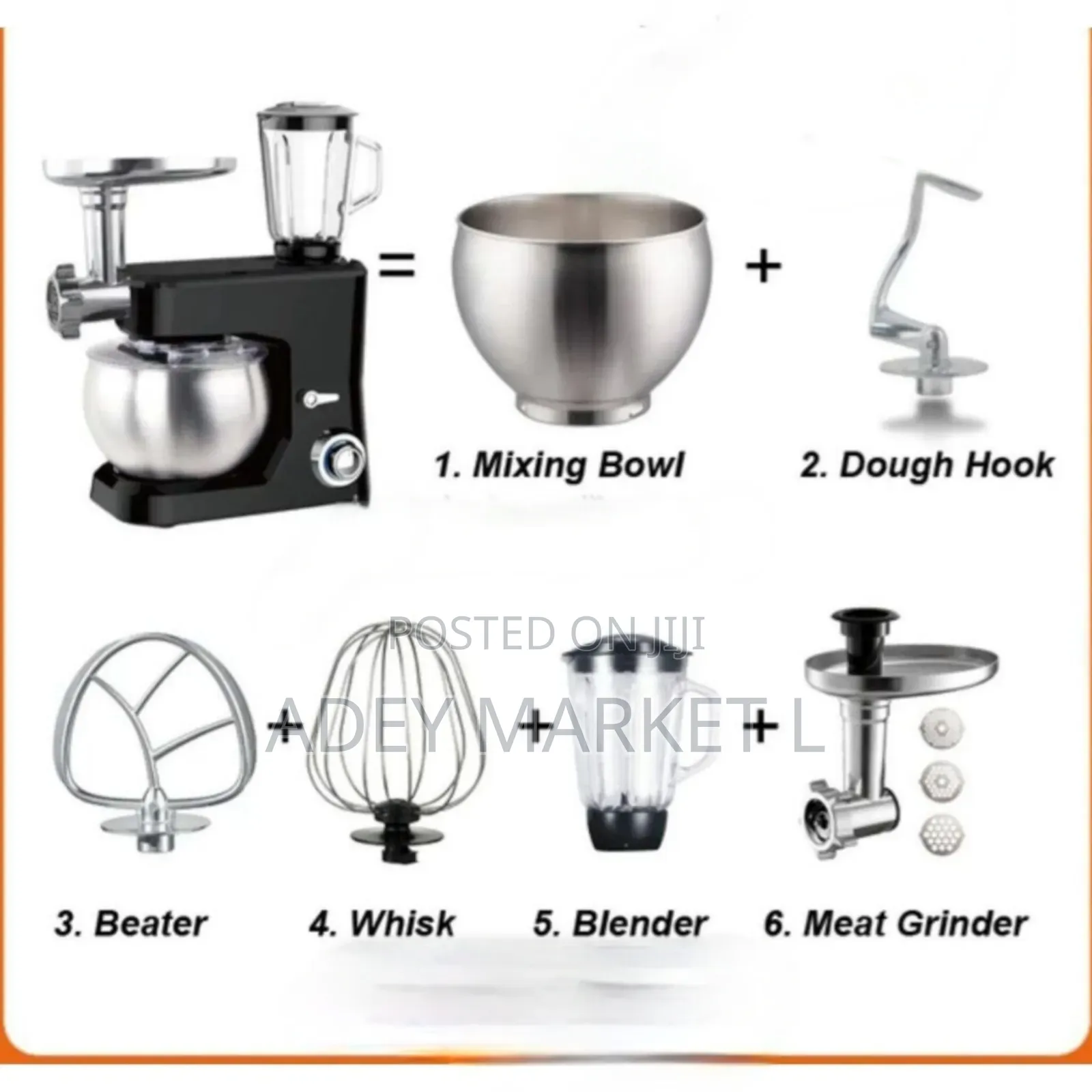 Sokany 4 In 1 Standing Mixer