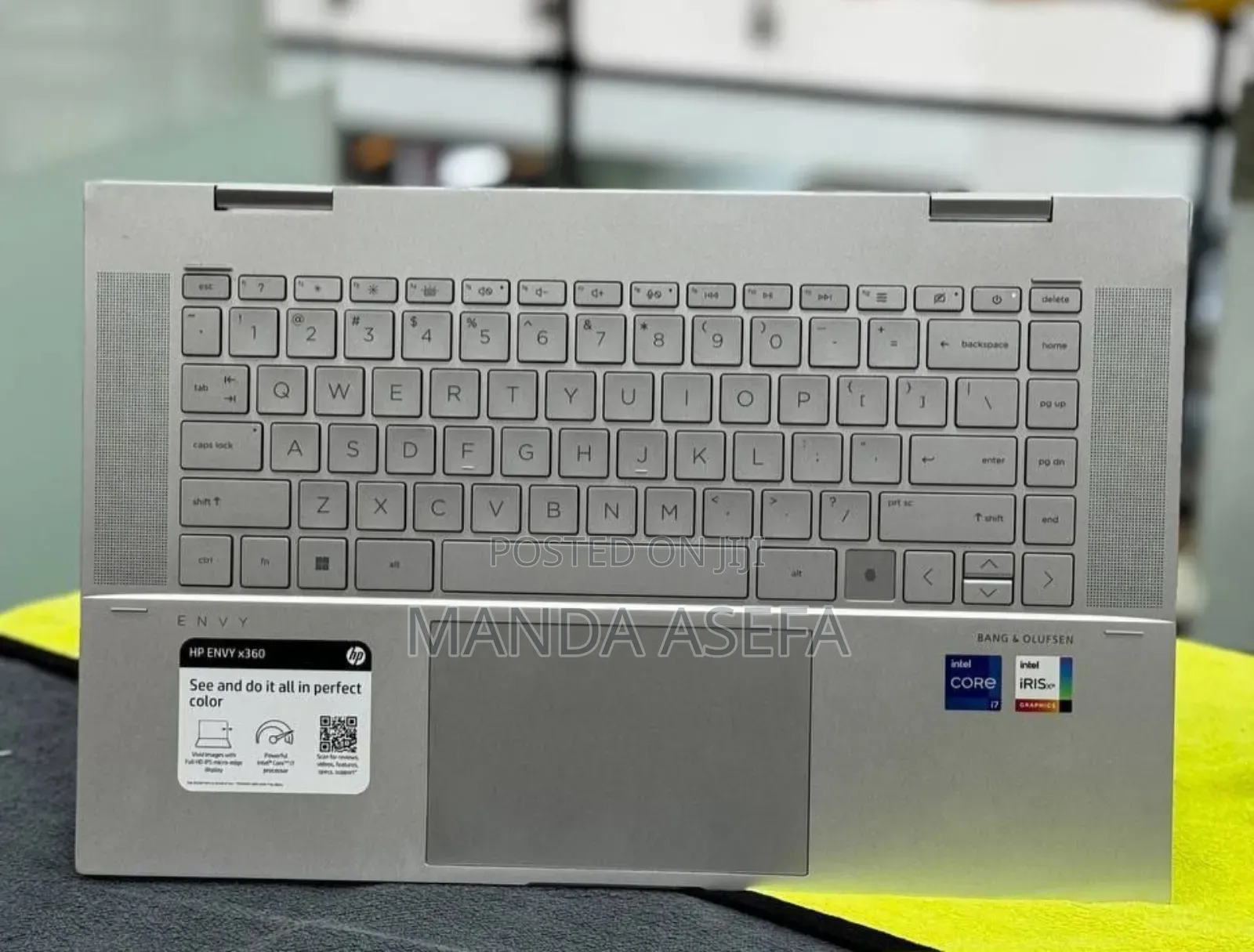 New Laptop HP Envy X360 16GB Intel Core I7 SSD 512GB