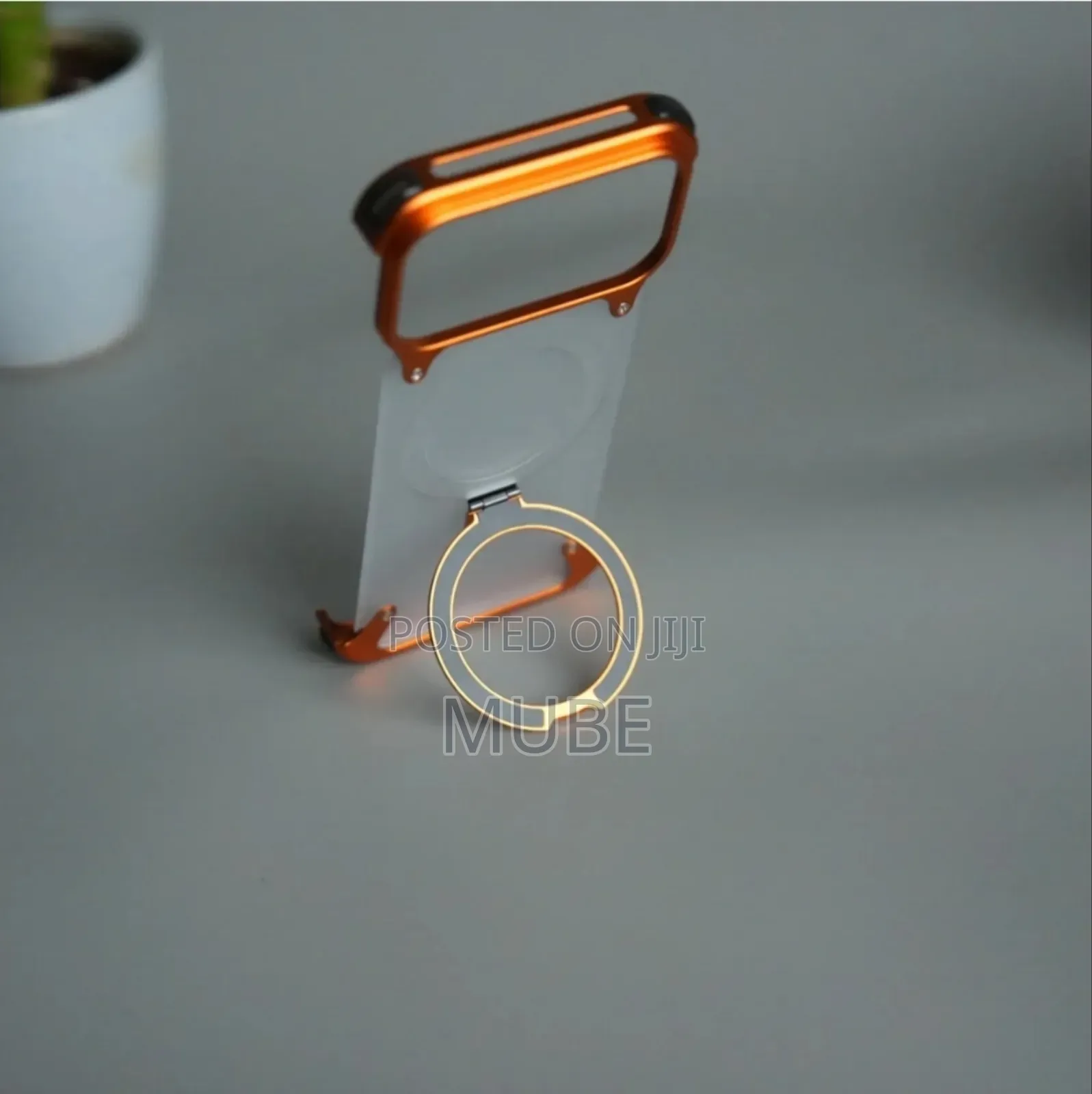 ​ iPhone 17 Pro Max - ማግኔቲክ አርመር ኬዝ (Invisible Stand Case)