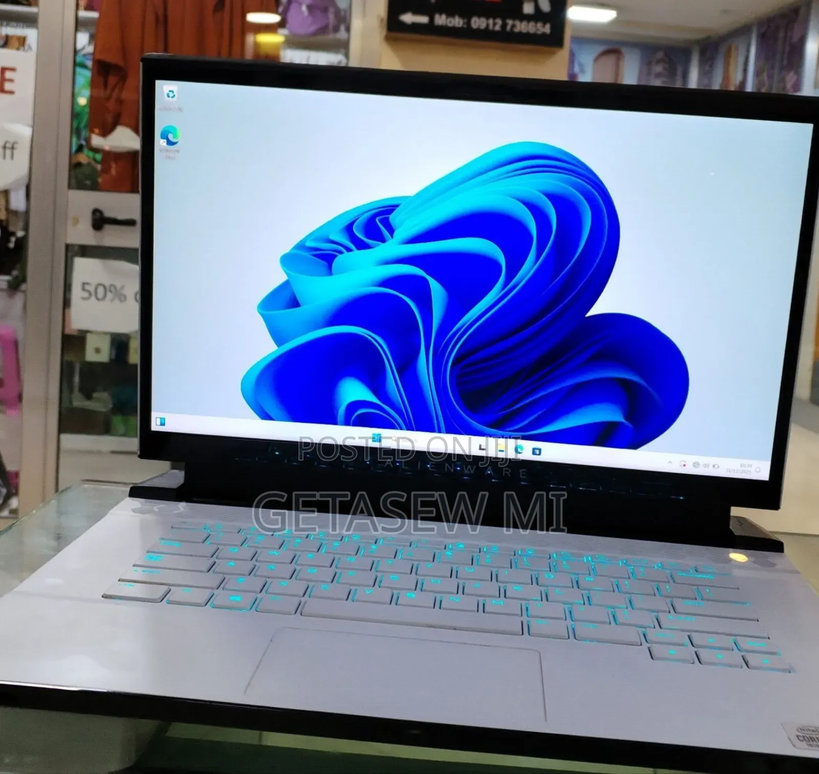 New Laptop Alienware M15 R3 16GB Intel Core I7 SSD 512GB