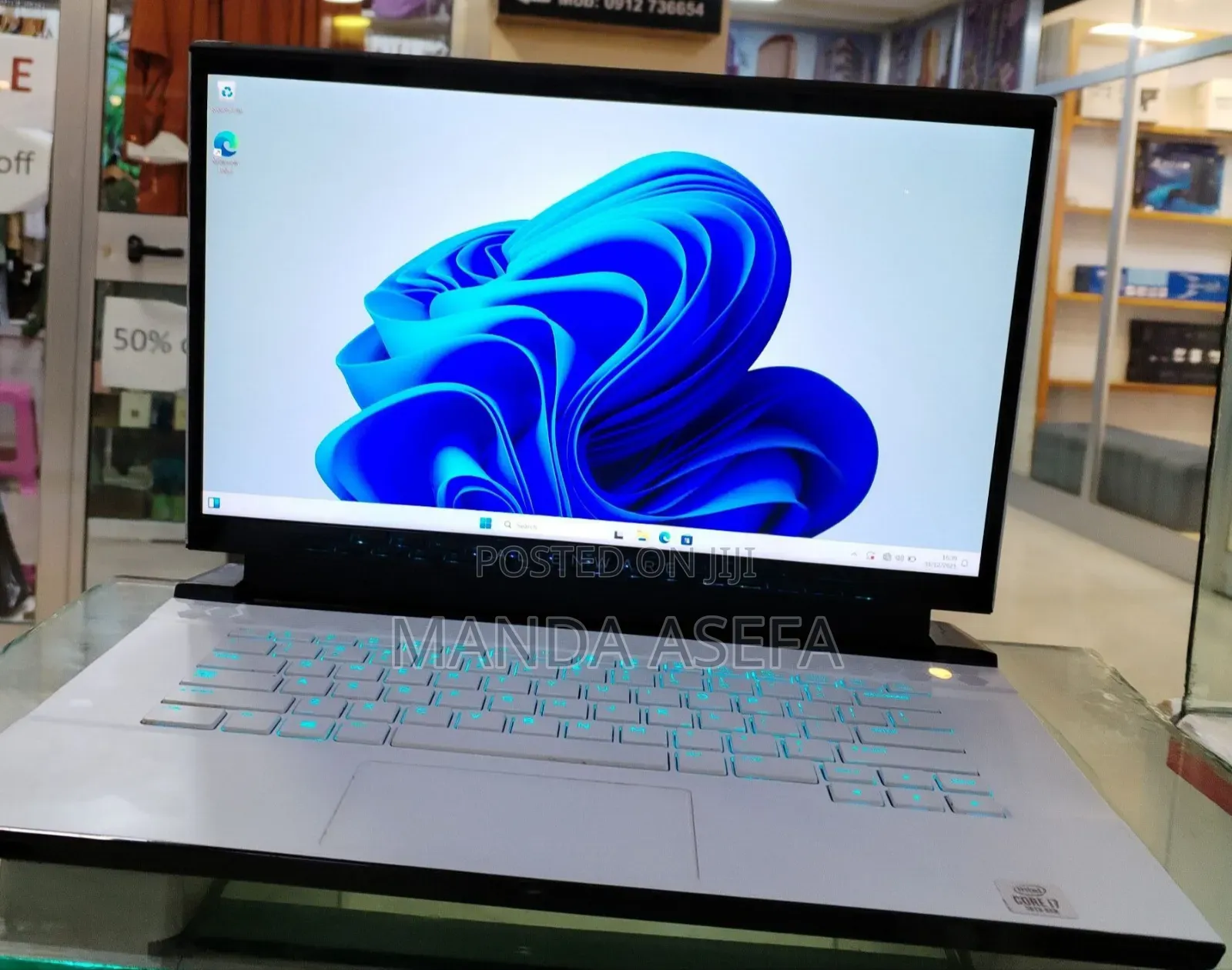 New Laptop Alienware M15 R3 16GB Intel Core I7 SSD 512GB