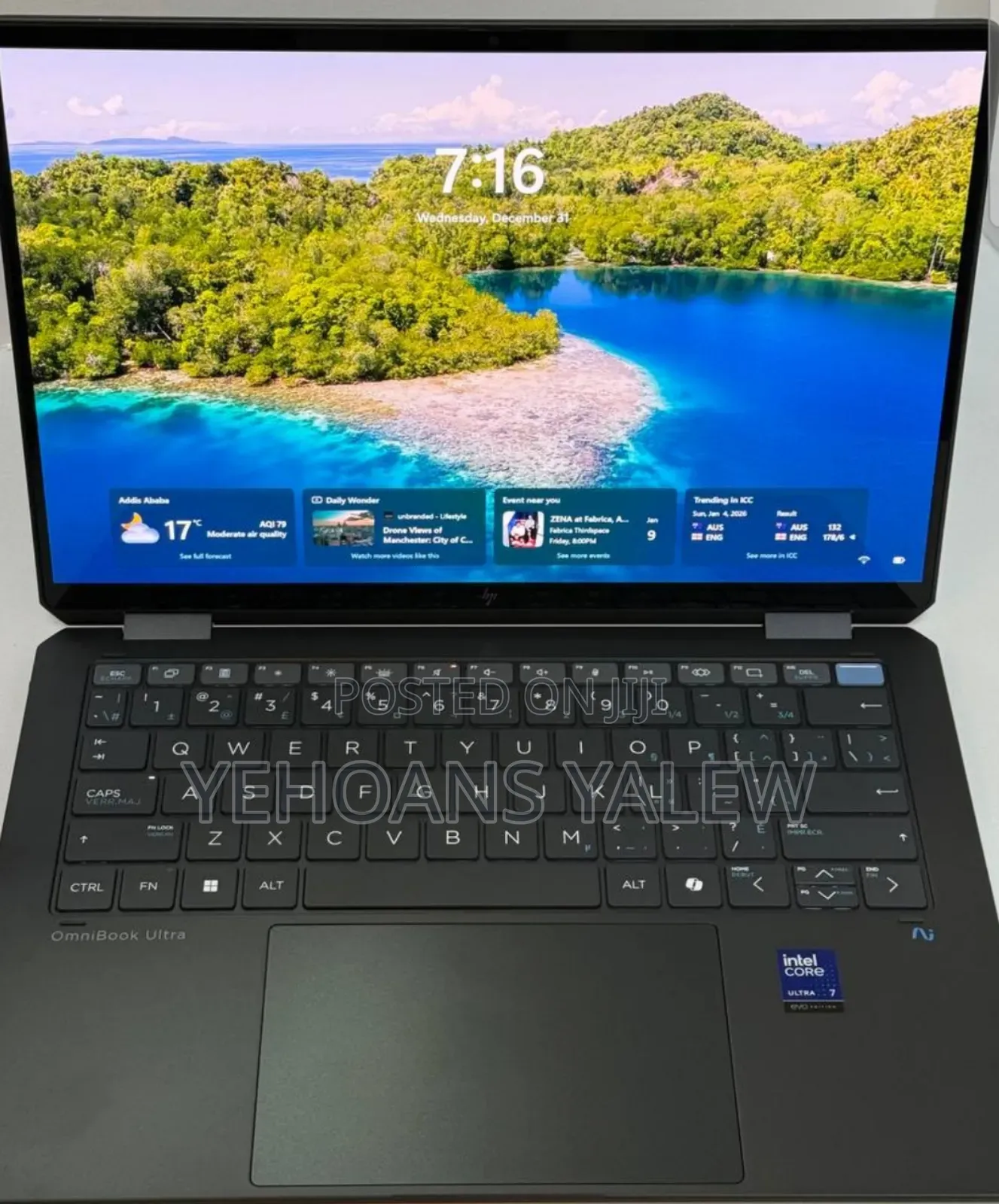 New Laptop HP OmniBook Ultra Flip 14" 16GB Intel Core Ultra 7 SSD 1T