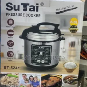 24 ሰዓት ታይመር Su Tai Electric Pressure Cooker