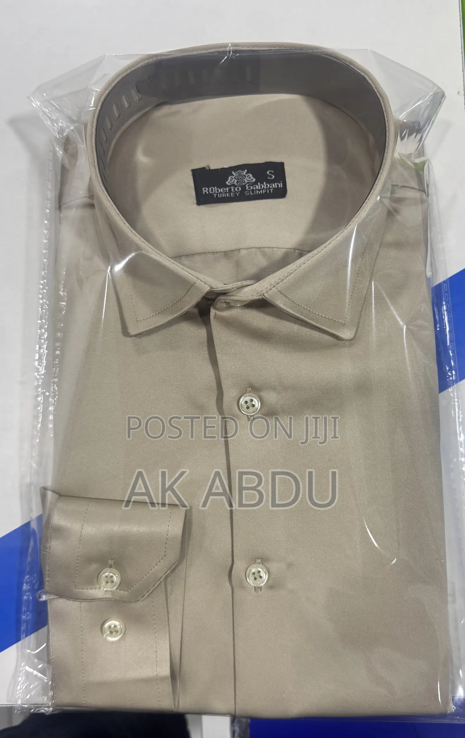 Men High Quality Shirt Roberto Gabbani