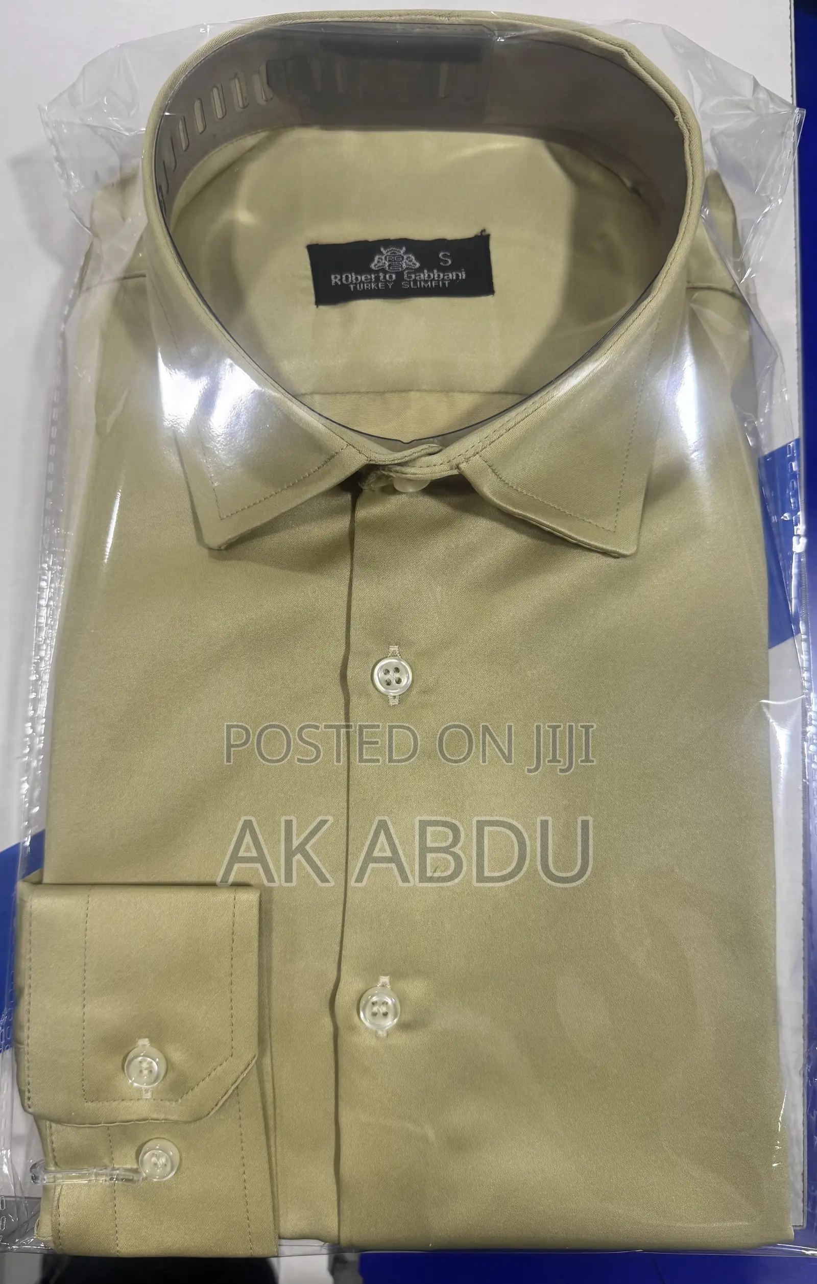 Men High Quality Shirt Roberto Gabbani