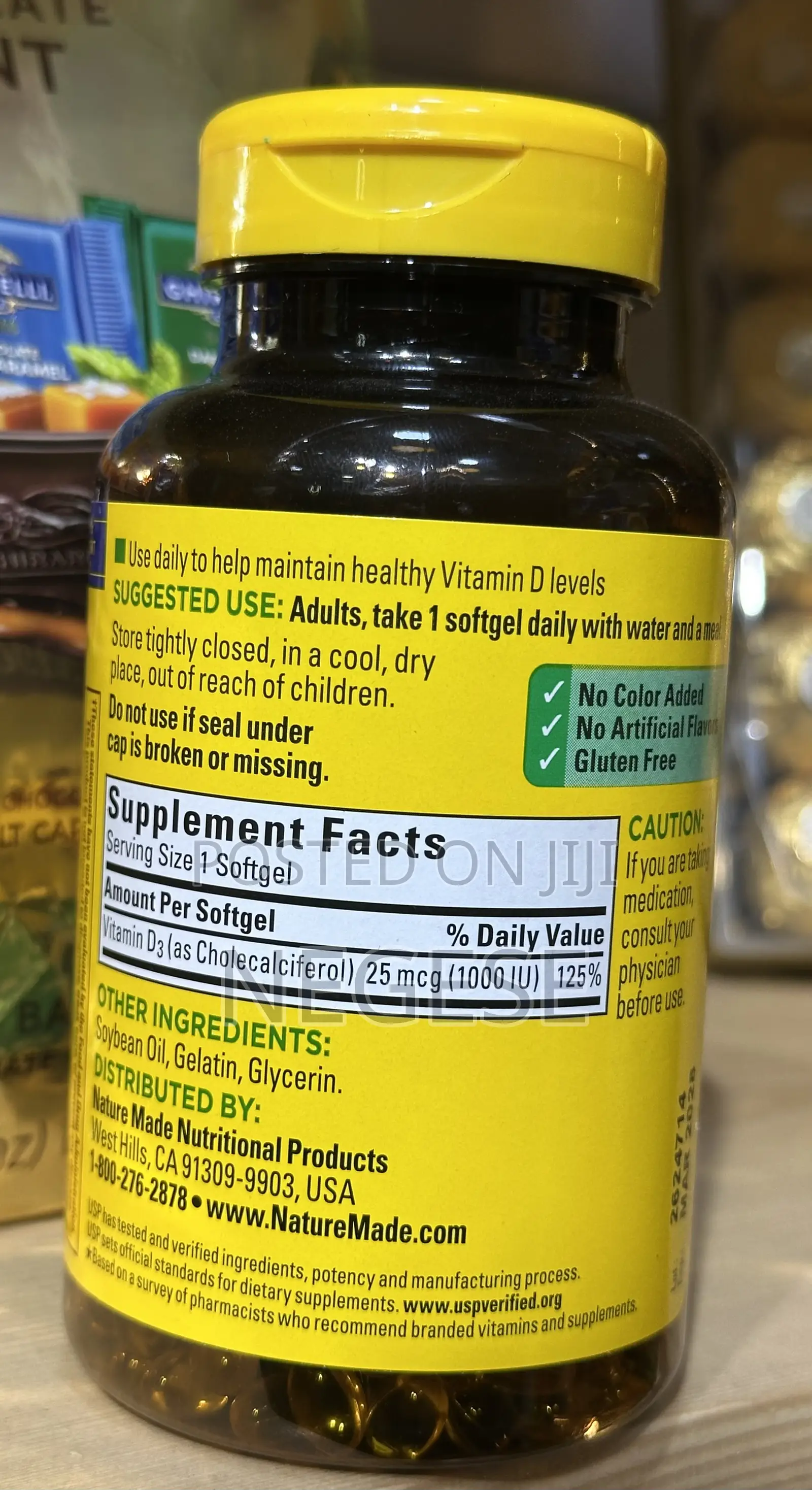 Nature Made Vitamin D3 2000 Iu