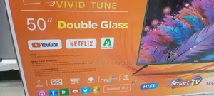 Vellum 50 Inch Smart Android 15 Uhd Doble Glass