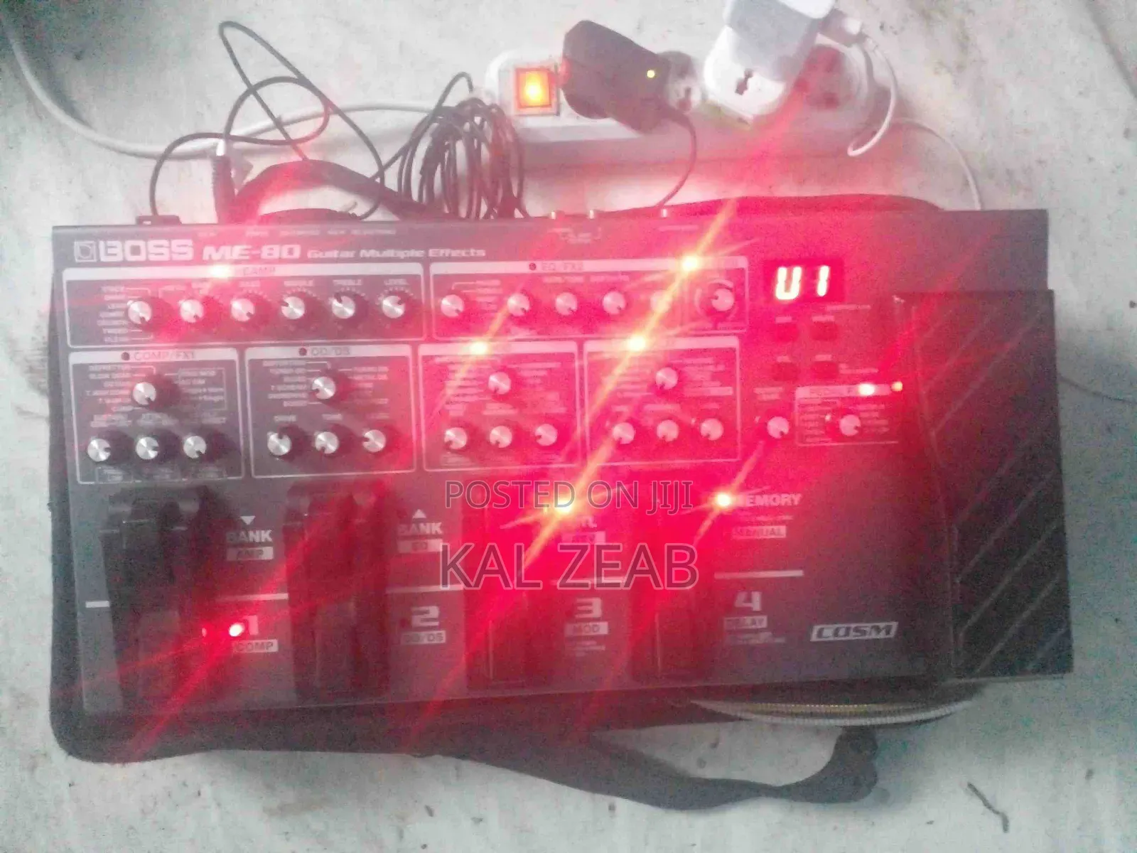 Boss Me 80 Guitar Effects