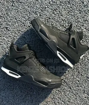 Black Air Jordan 4 Retro "Cave Stone"