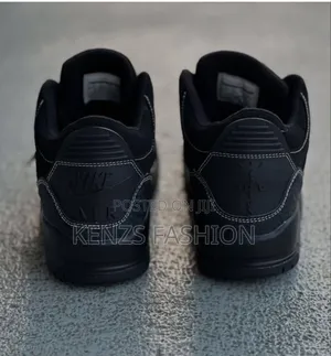 Jordan 3 Traviscott Black