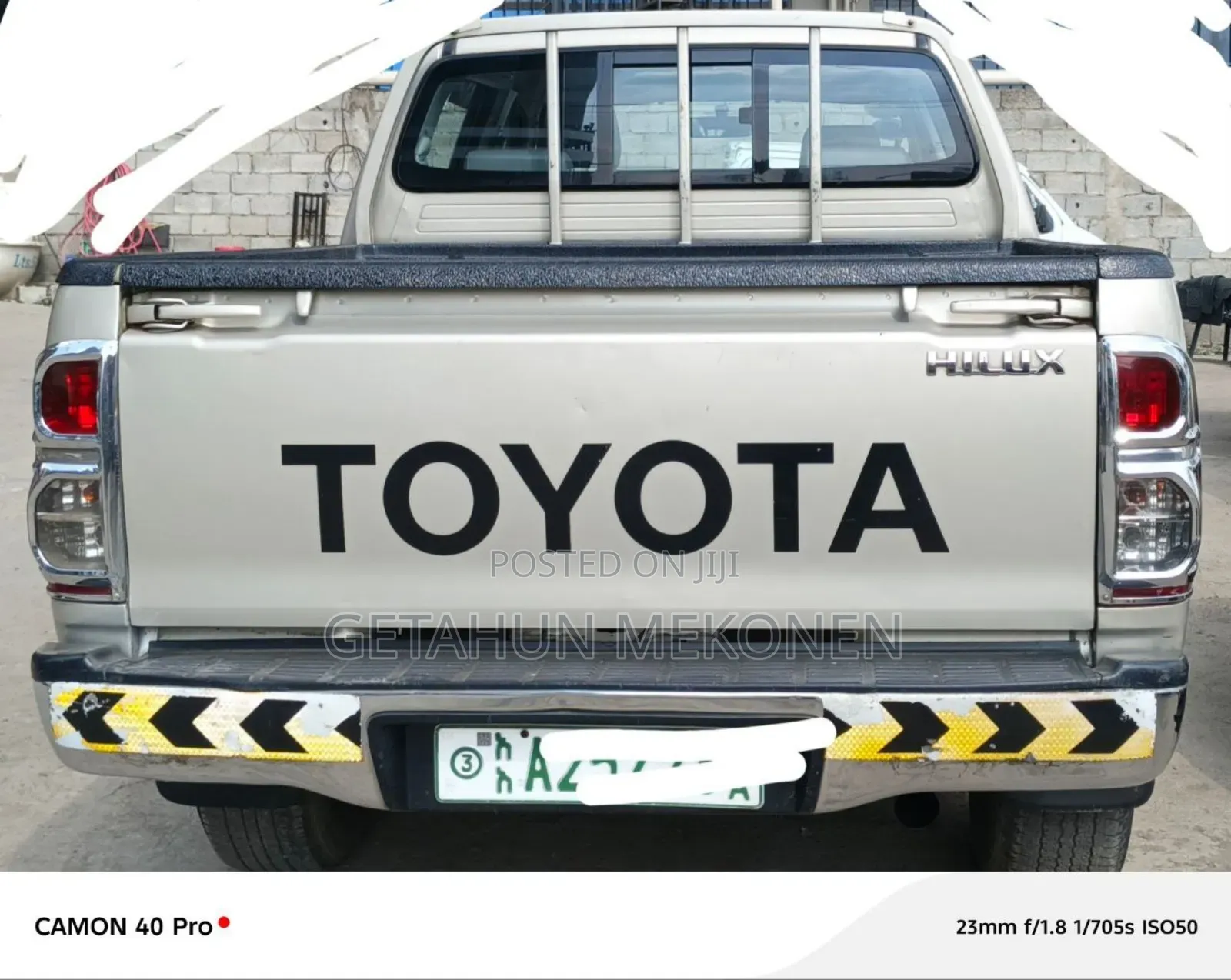 Toyota Hilux 2015 White