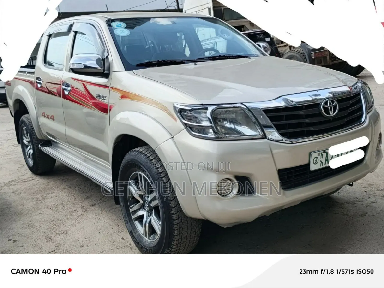 Toyota Hilux 2015 White