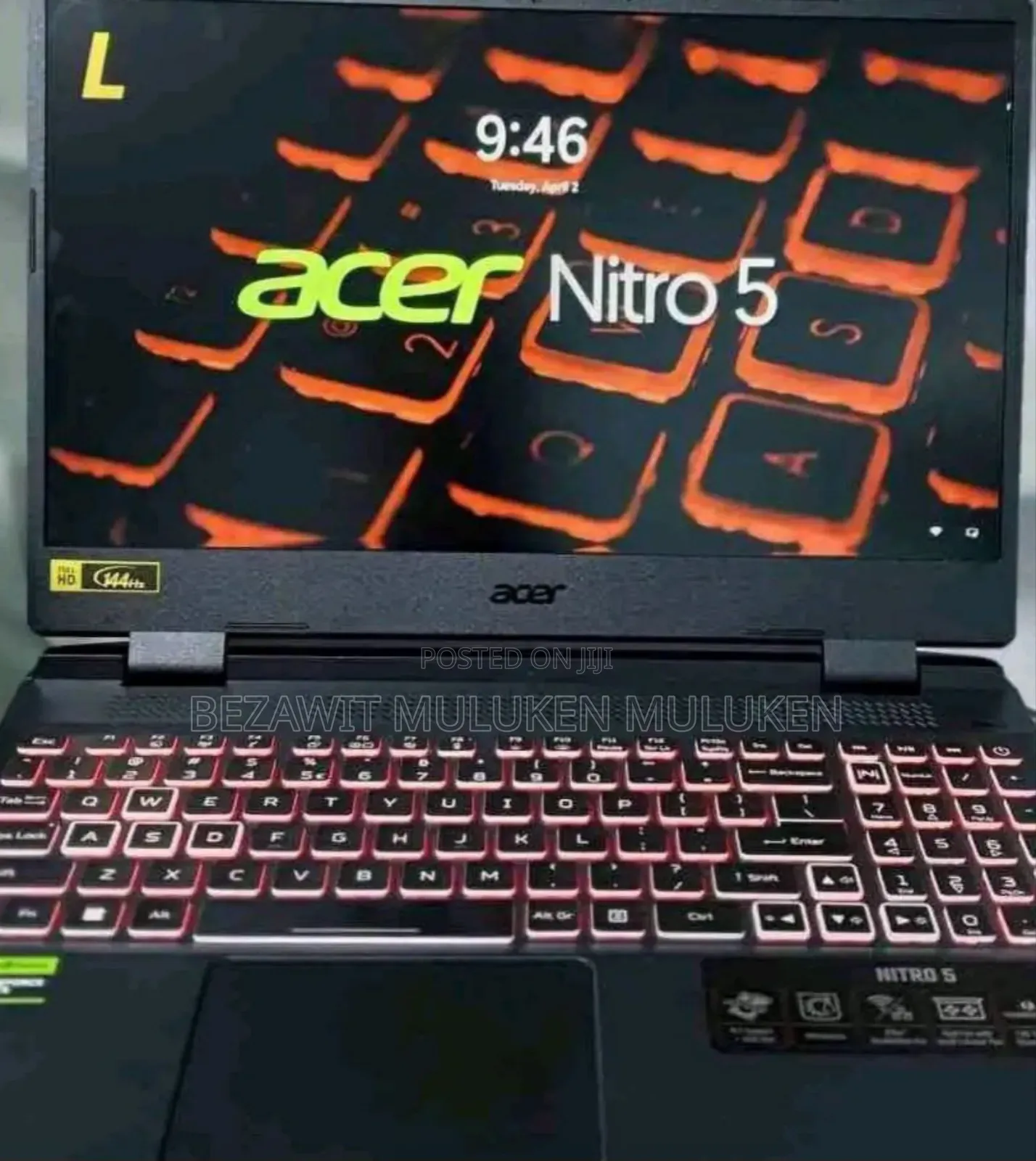 New Laptop Acer Nitro 5 16GB Intel Core I7 SSD 512GB