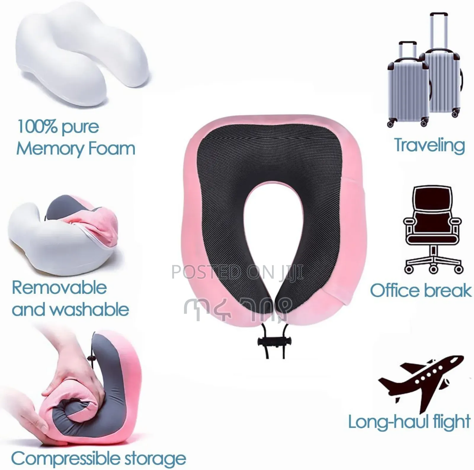 U Shape Memory Foam Pillow #Neckpillow Travel Pillow