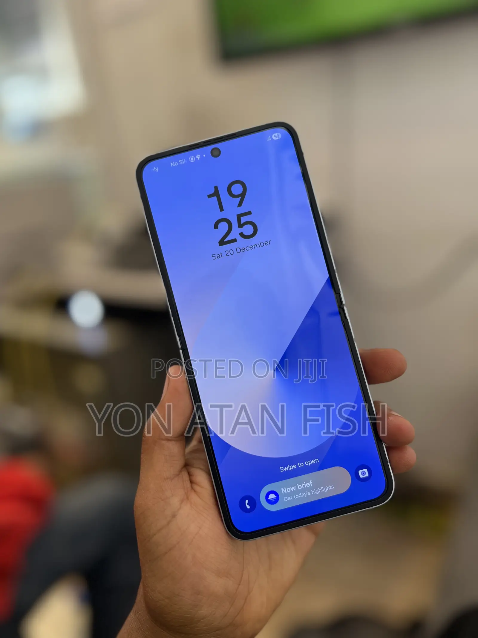 New Samsung Galaxy Z Flip6 256 GB Blue