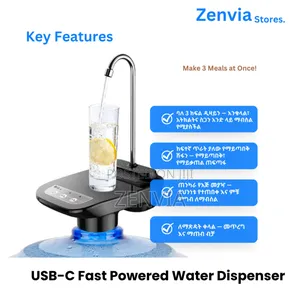 Usb-c Fast Powered Water Dispenser /ታላቅ ቅናሽ| Free Delivery |