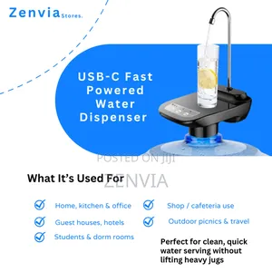 Usb-c Fast Powered Water Dispenser /ታላቅ ቅናሽ| Free Delivery |