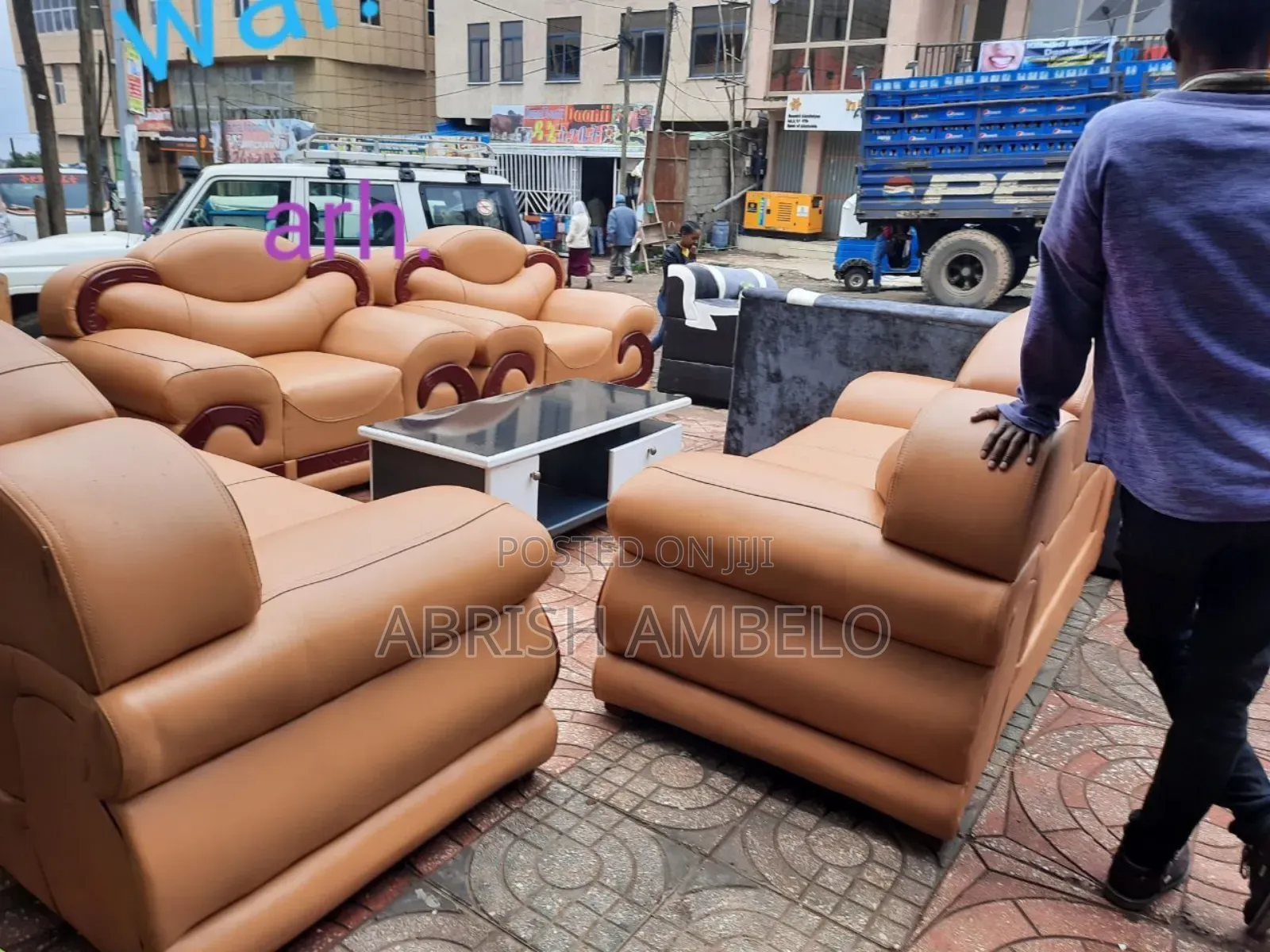 Leather Sofa New Brand