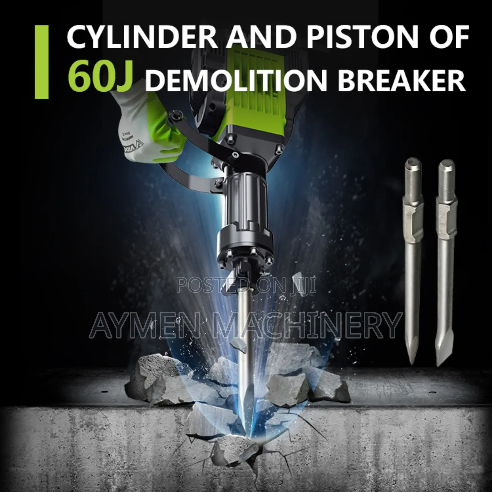 Vido Jackhammer 1500w 60joule