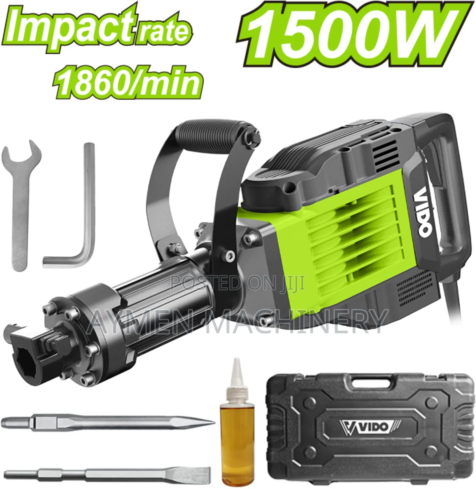 Vido Jackhammer 1500w 60joule